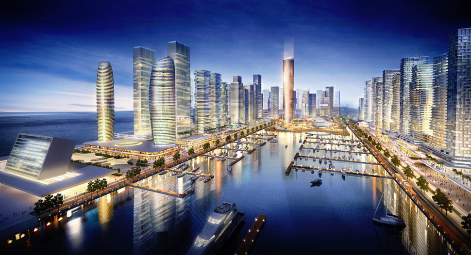 eko atlantic city – projet eko atlantic lagos – QEQ